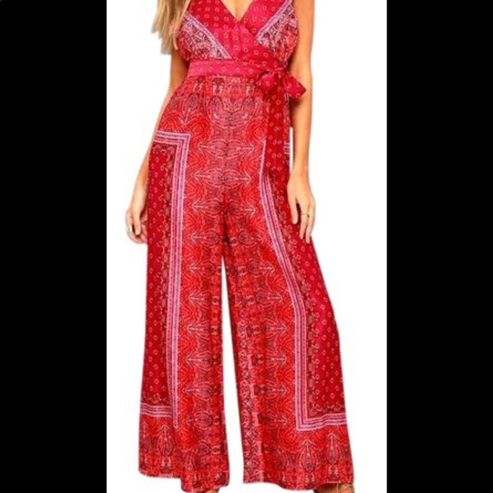 Free People Silky Jumpsuit